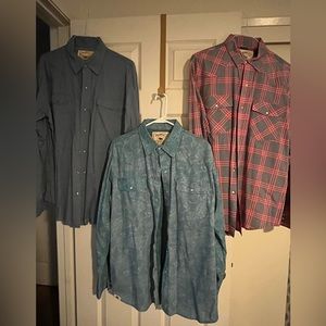 Lot of 3 dress shirts - size XL